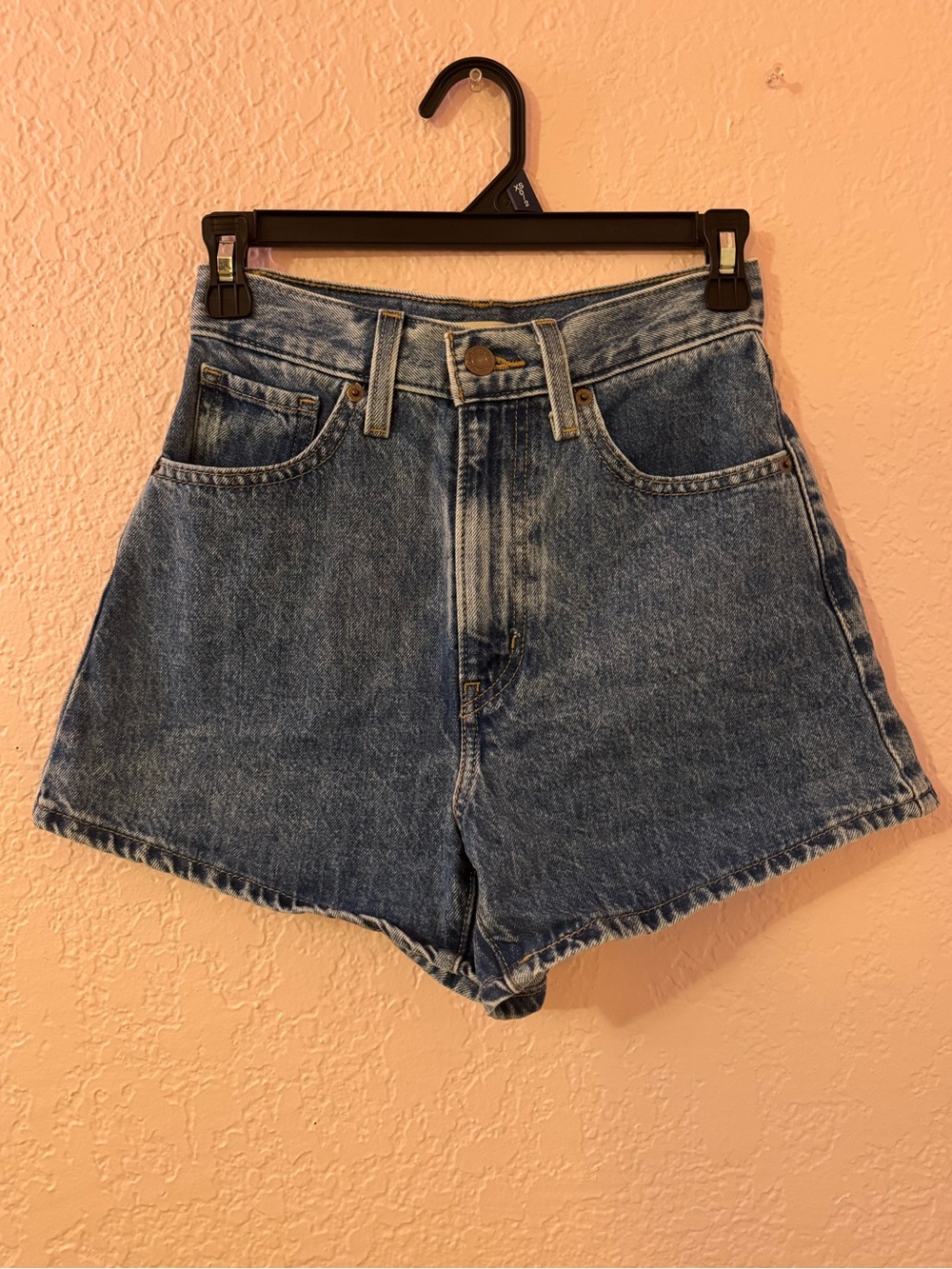 Levi's High Waisted Mom Shorts